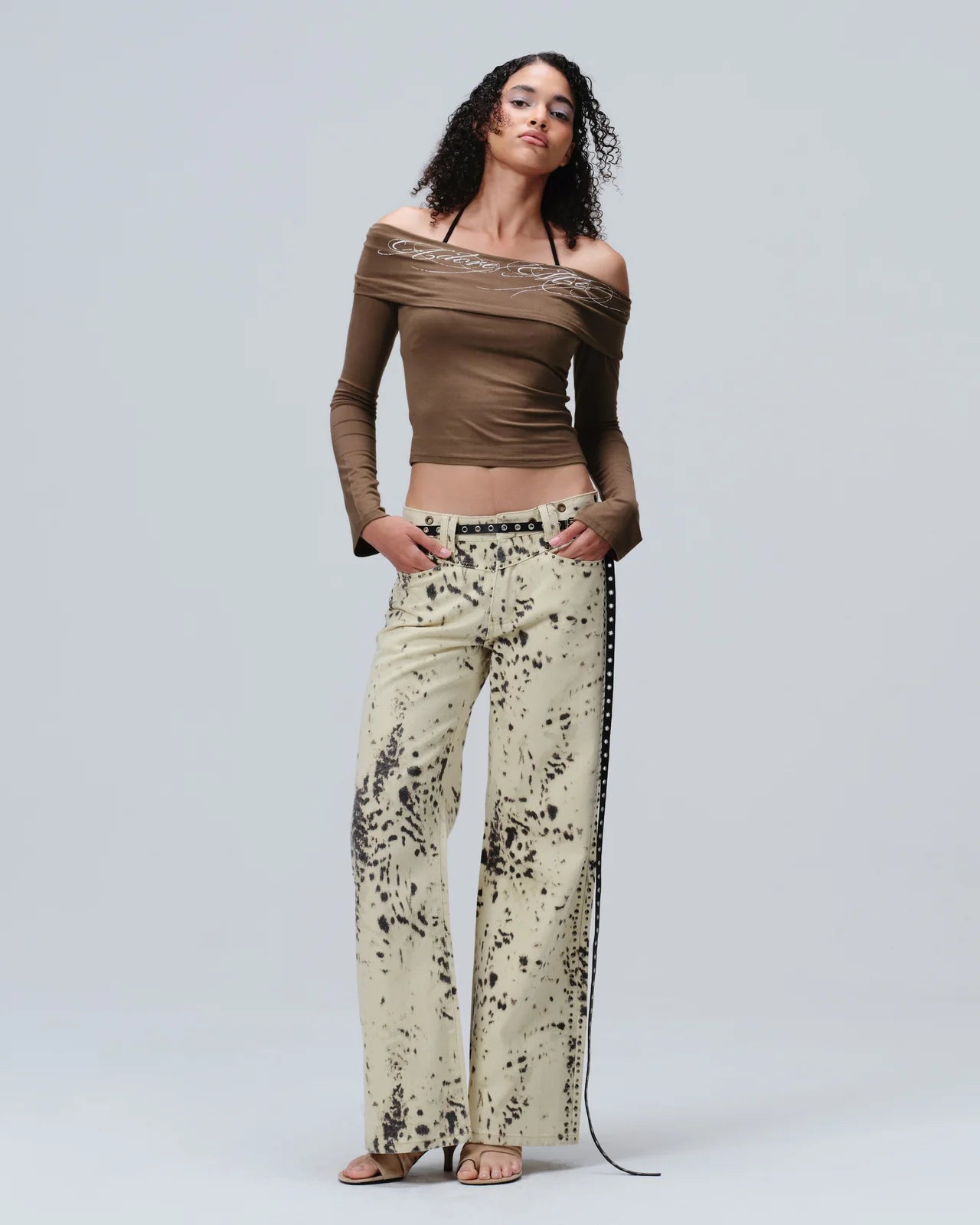 ADORE ME TOP BROWN