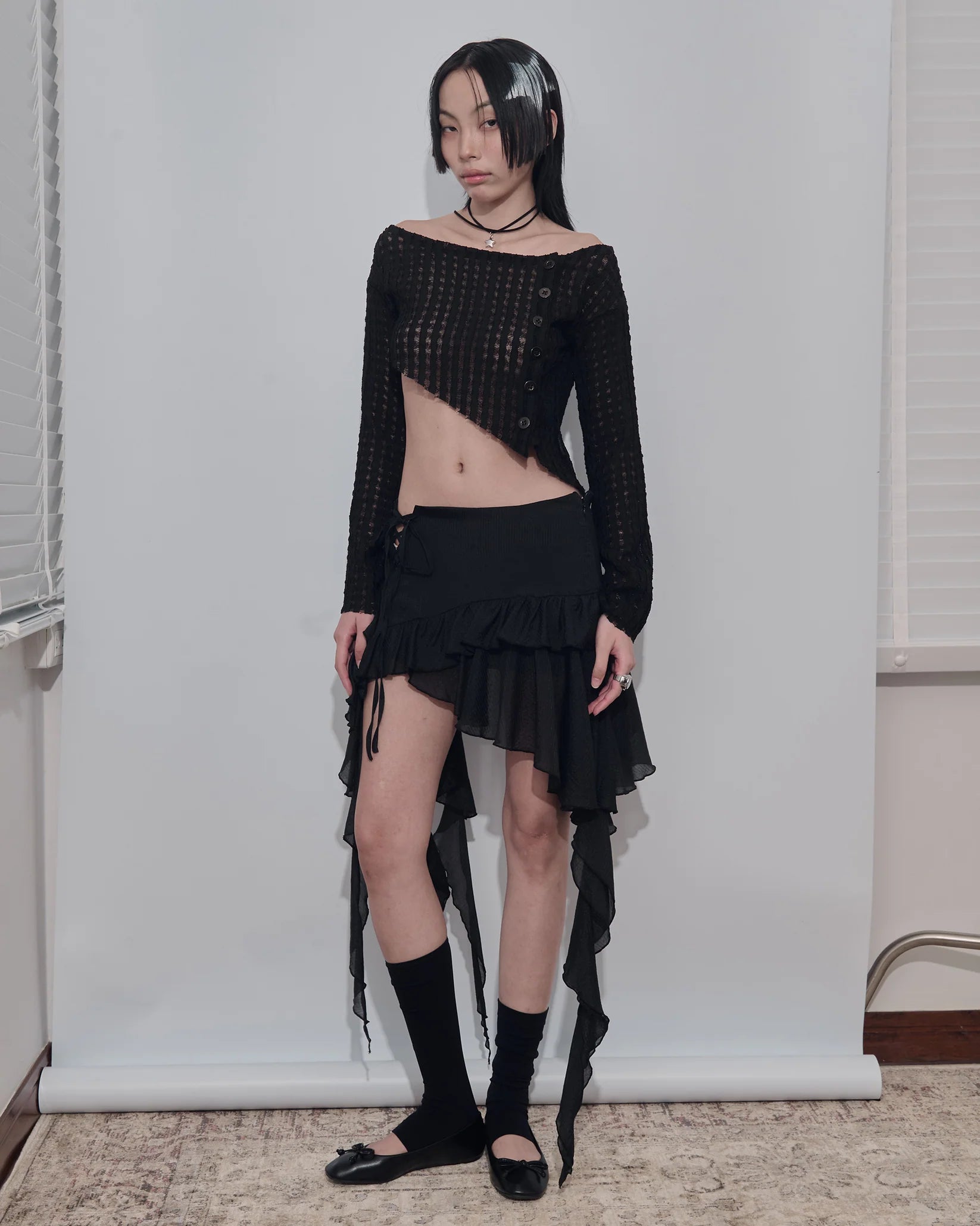 Riley Top Set (Black)