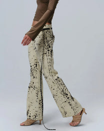 ANIMAL BOOTCUT PANTS