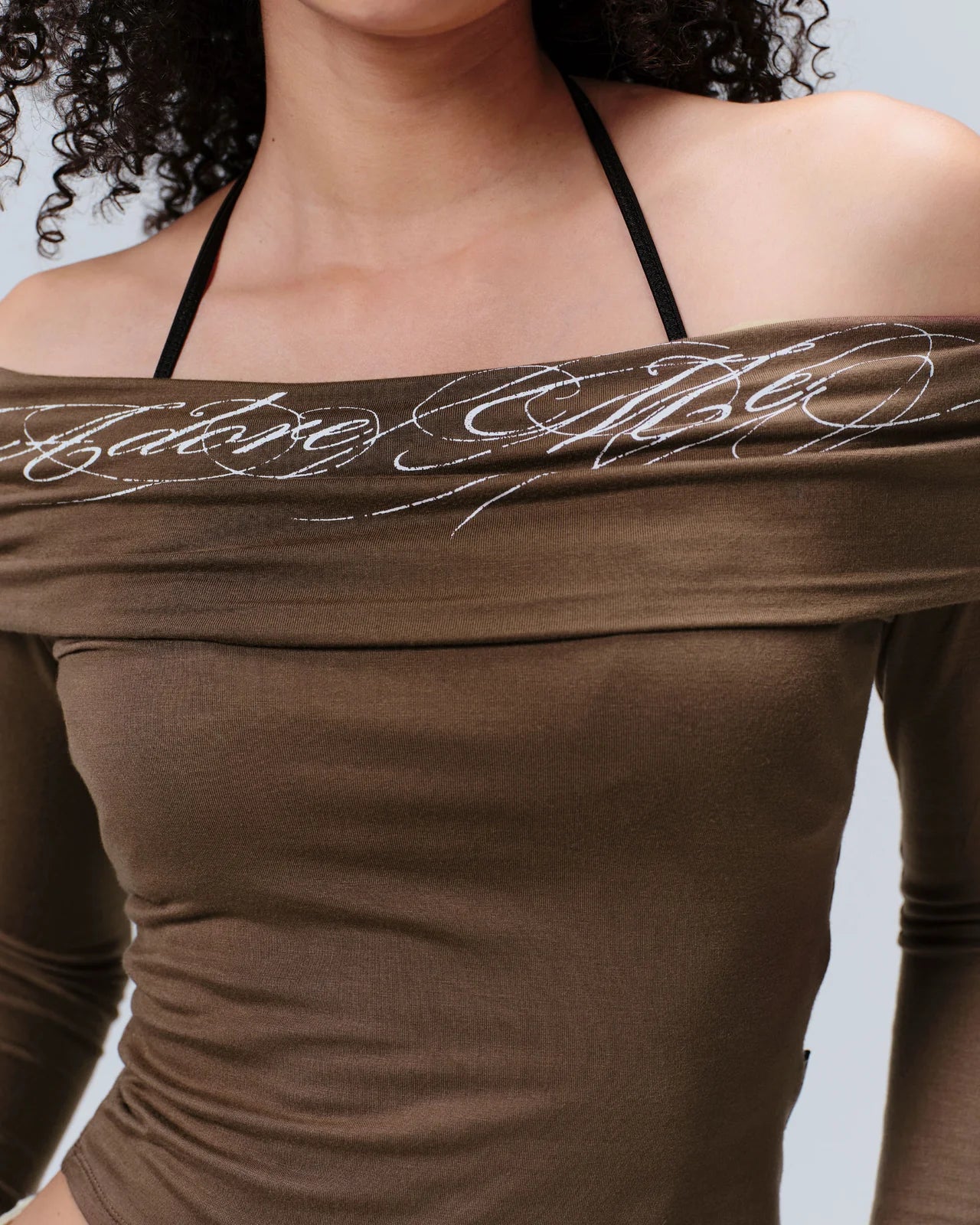 ADORE ME TOP BROWN