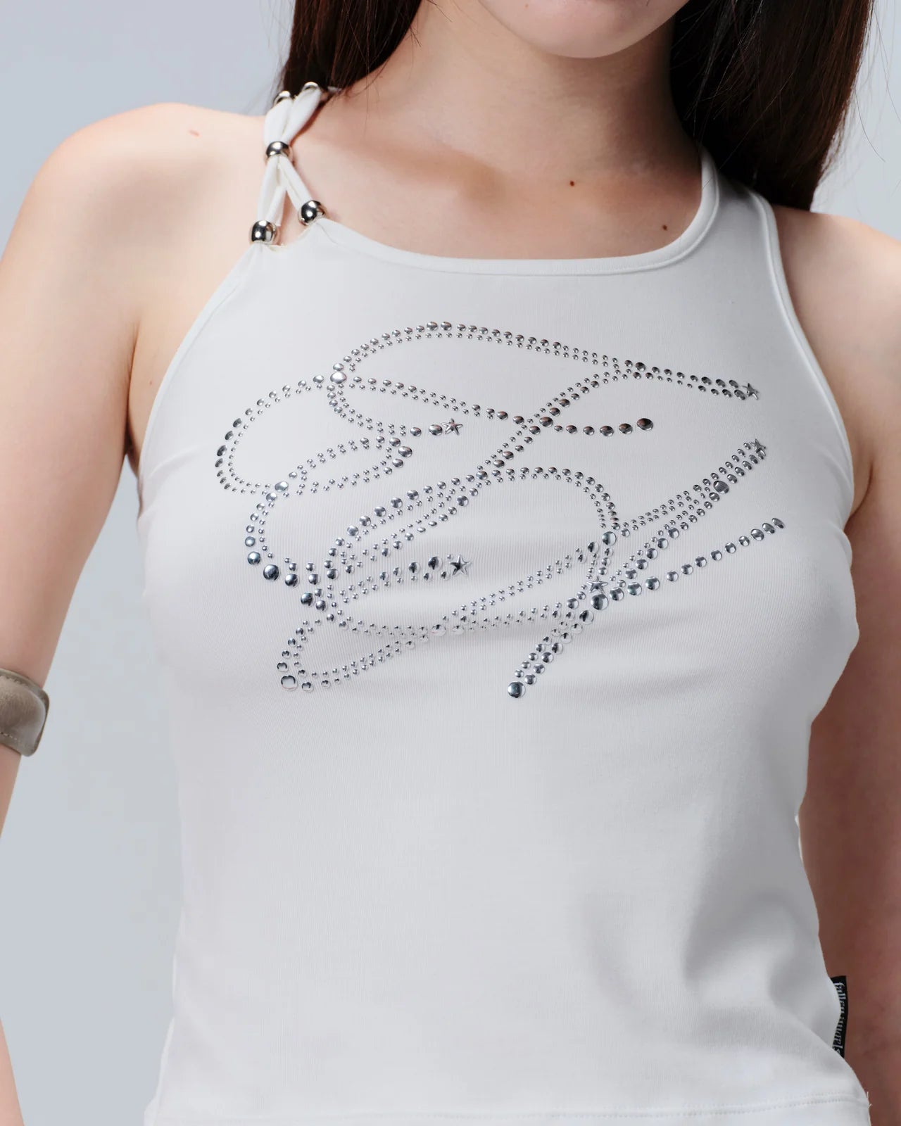 REVEN BLING TANK-WHITE