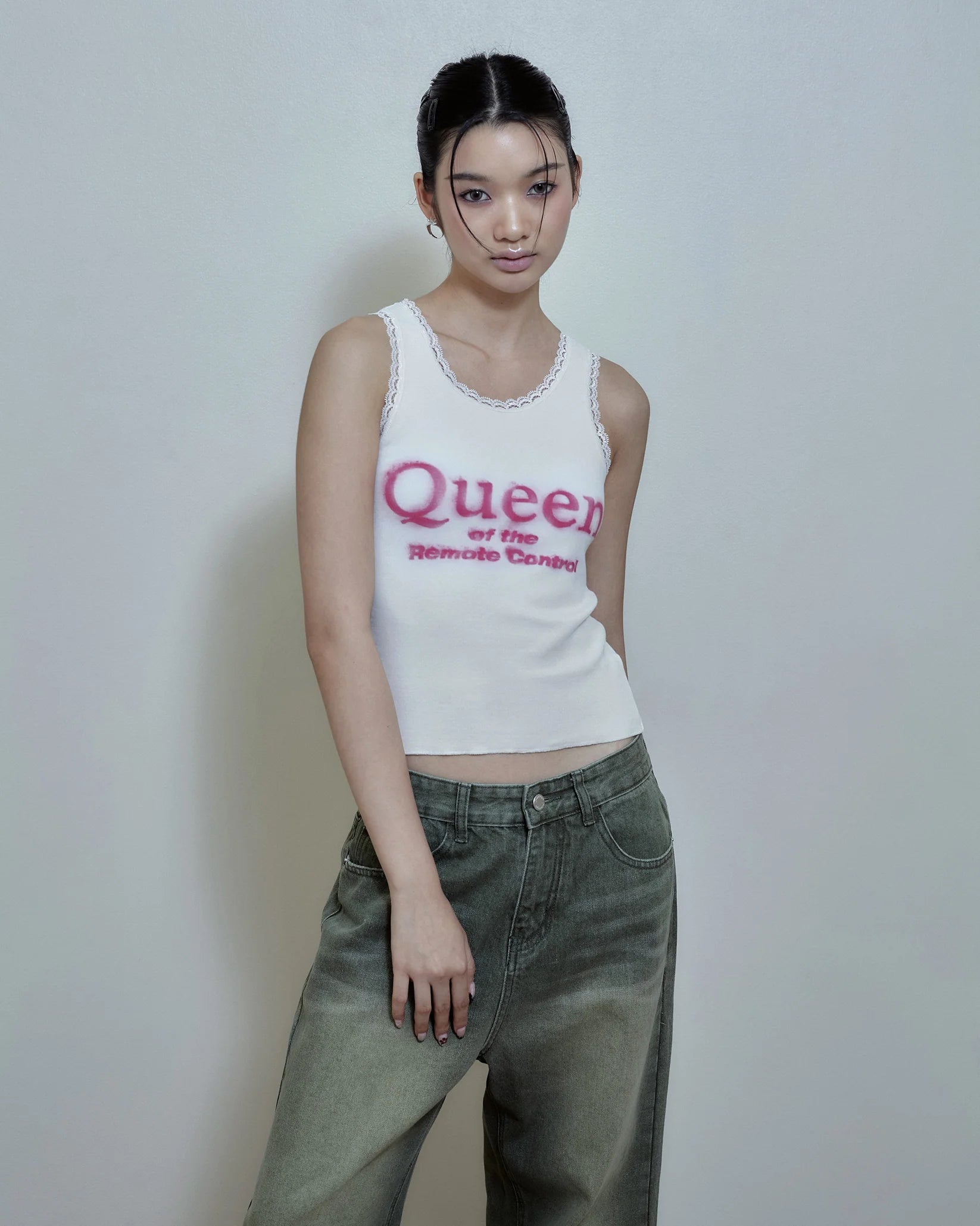 Queen Tank (White)