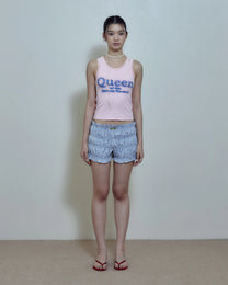 Queen Tank (Pink)