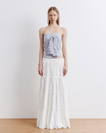 Comma Tied Top