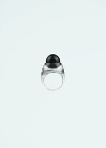 Black Frog Eye Ring