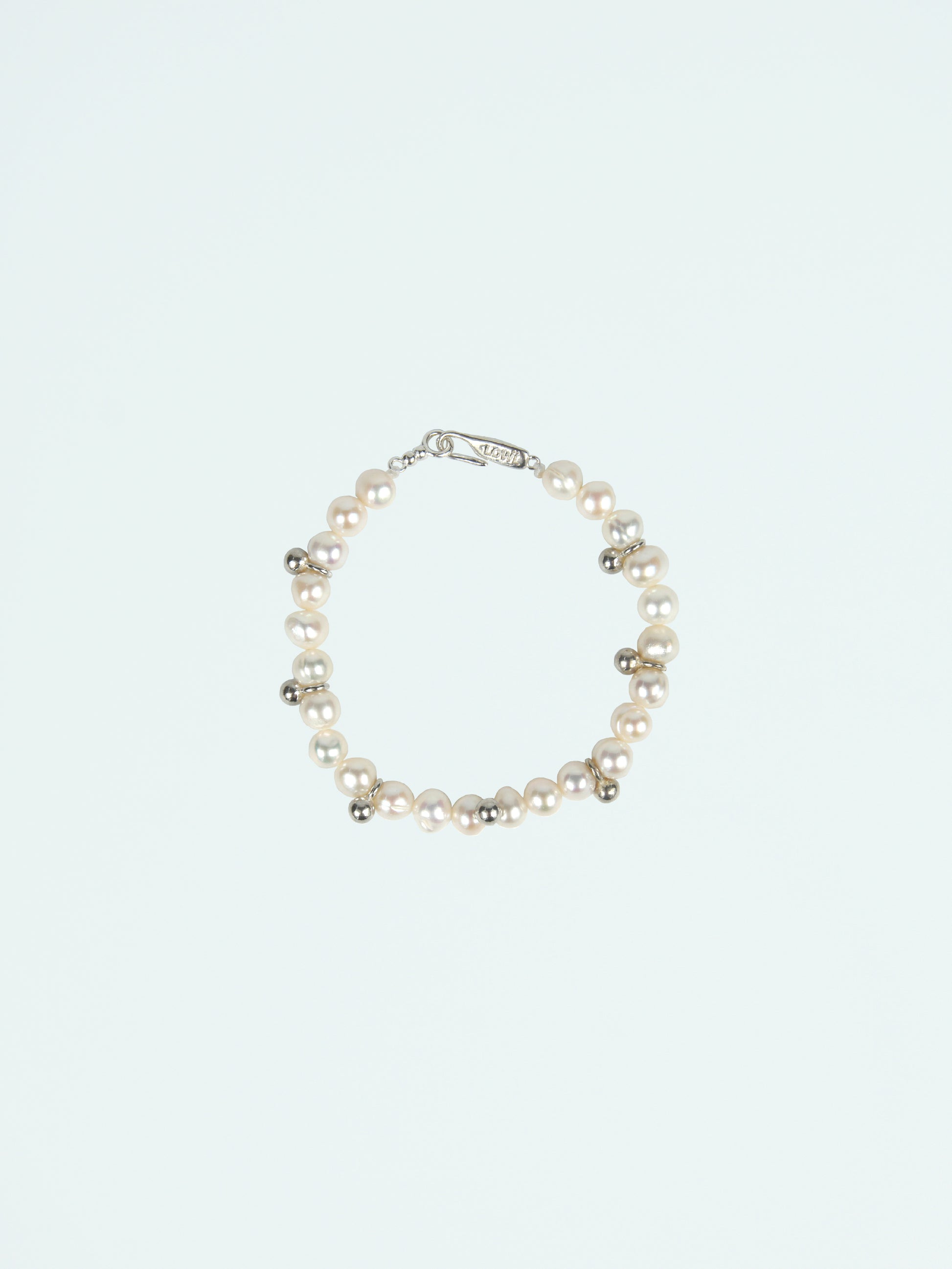 Dew Pearl Silver Bracelet