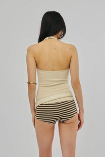Scoop Halter (Cream)