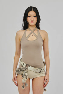 Scoop Bralette (Stone)