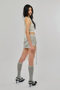 Hocus Striped Skort (Grey)