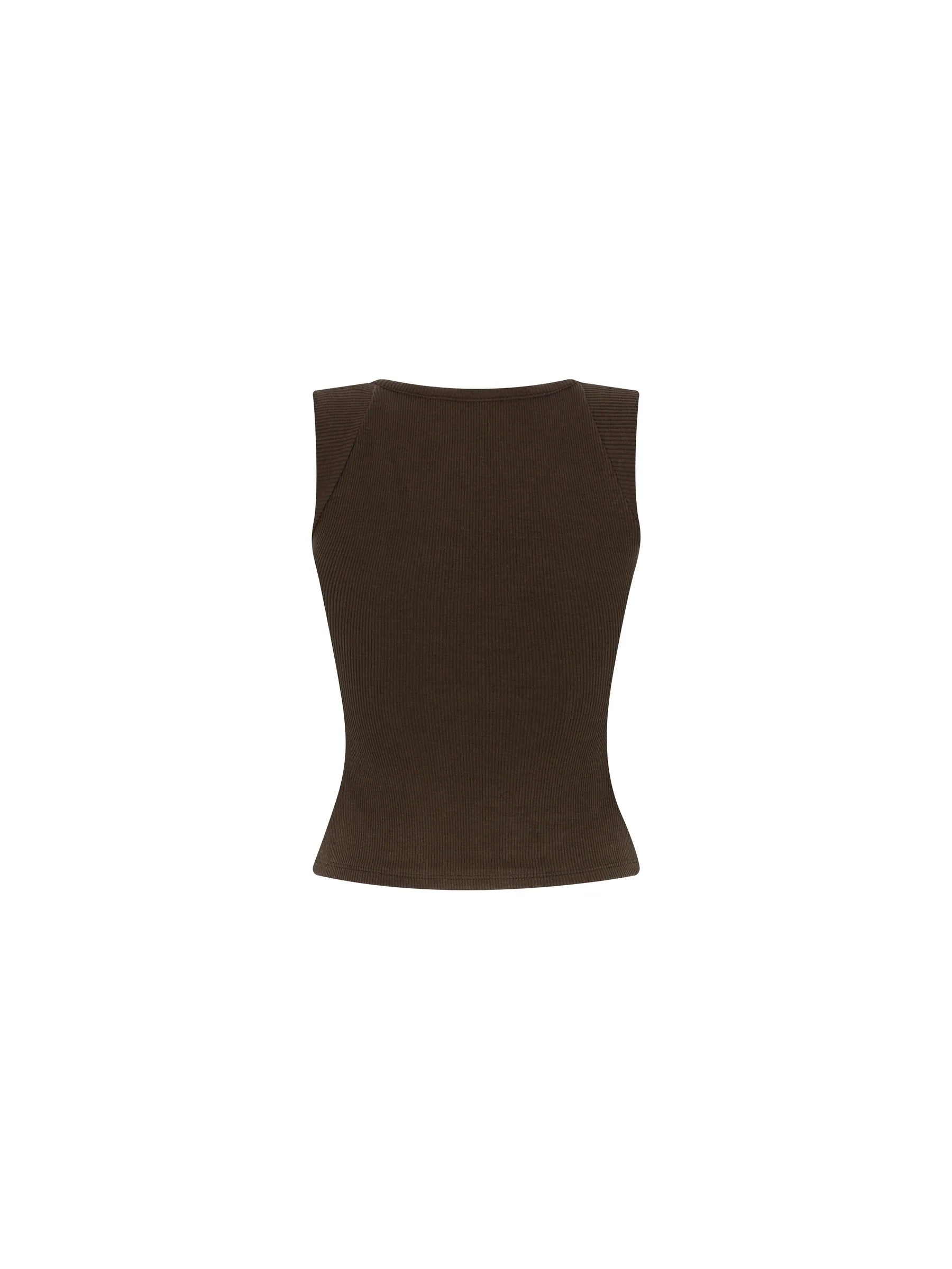 Brulee Tank (Brown)