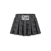 Jewel Cocktail Pleats Skirt Pants