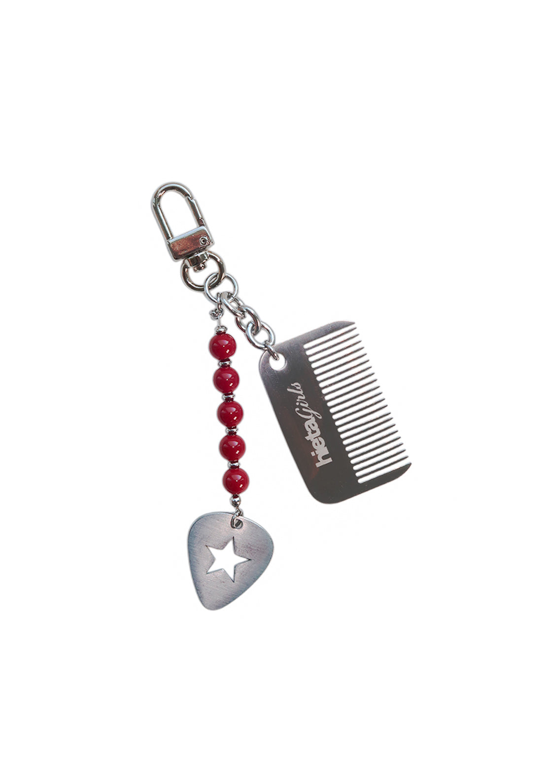 Clarissa Keyring (Red)