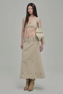 Ammo Maxi Skirt (Beige)