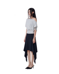 Opal Shell Top (Grey) (3rd Restock)