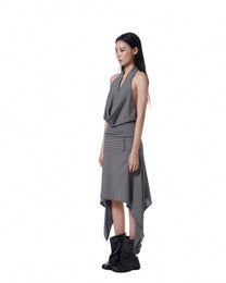 Veil Pinstripe Skirt