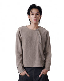 Henley Crop (Sand Cream)