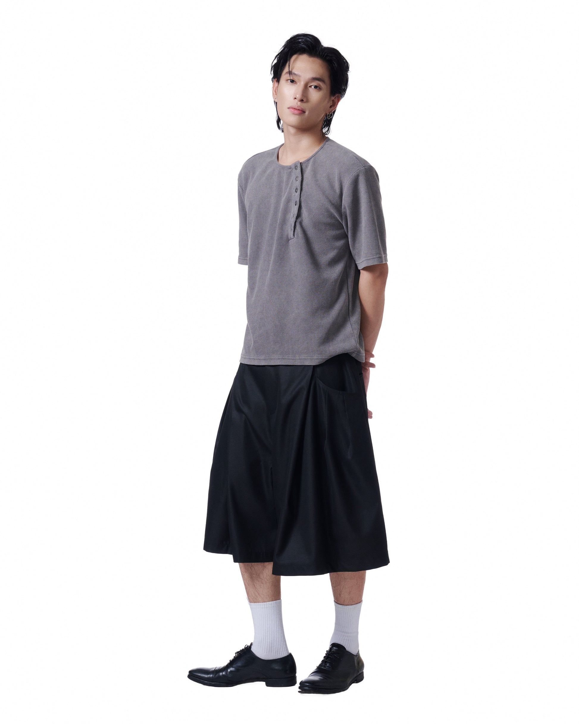 Pleated Balloon Jorts
