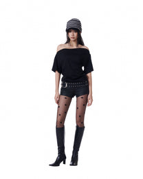 Muse Button Top (Black)