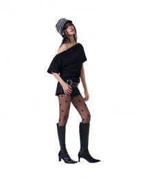 Muse Button Top (Black)