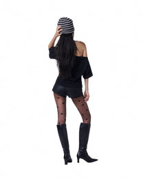 Muse Button Top (Black)