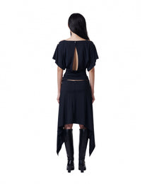 Opal Shell Top (Black) (3rd Restock)