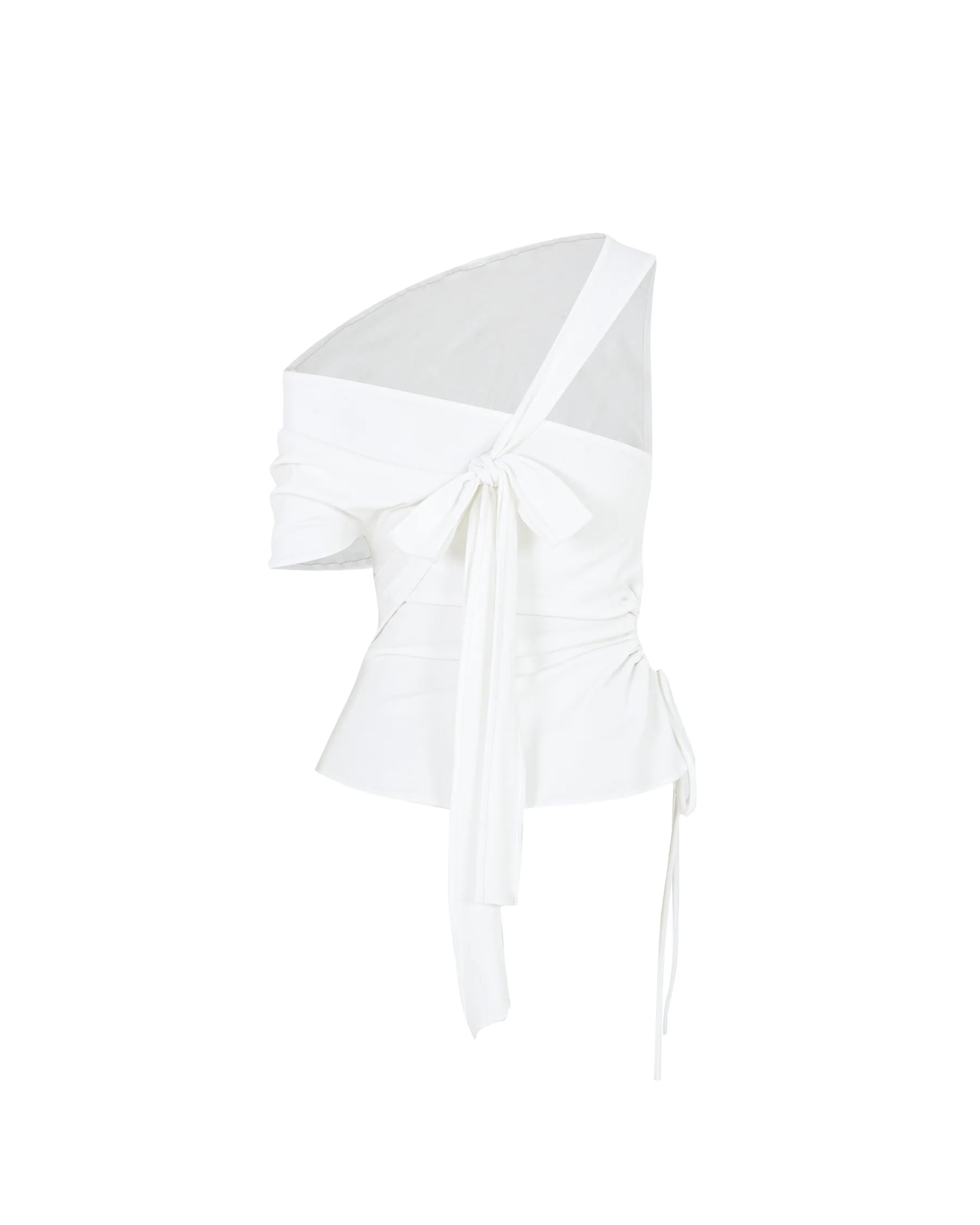 Gathered Top (White)