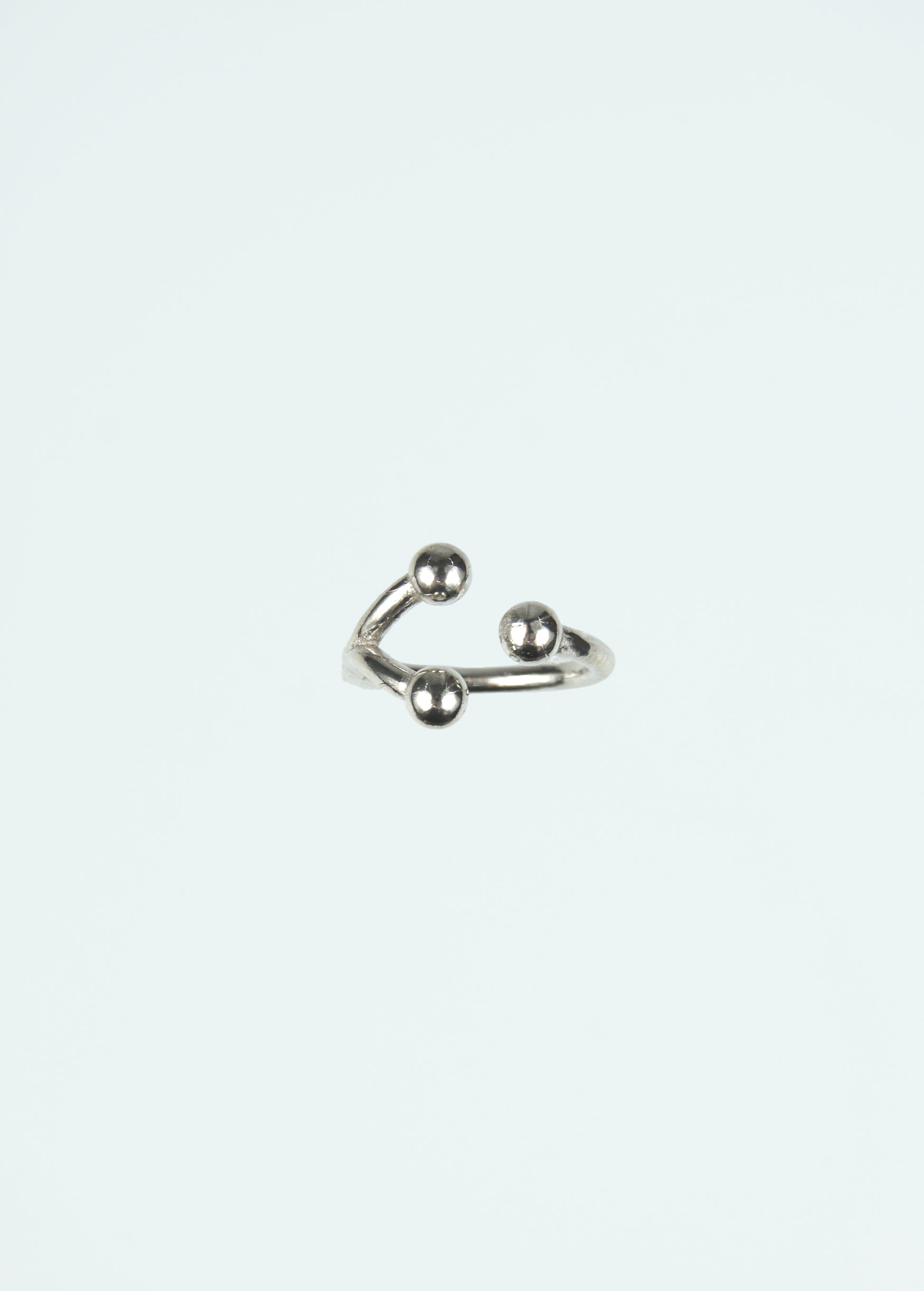 Frog Silver Toe Ring