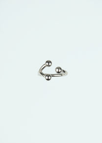 Frog Silver Toe Ring