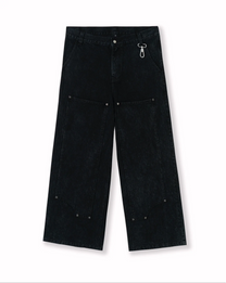 Calf Denim (Black)