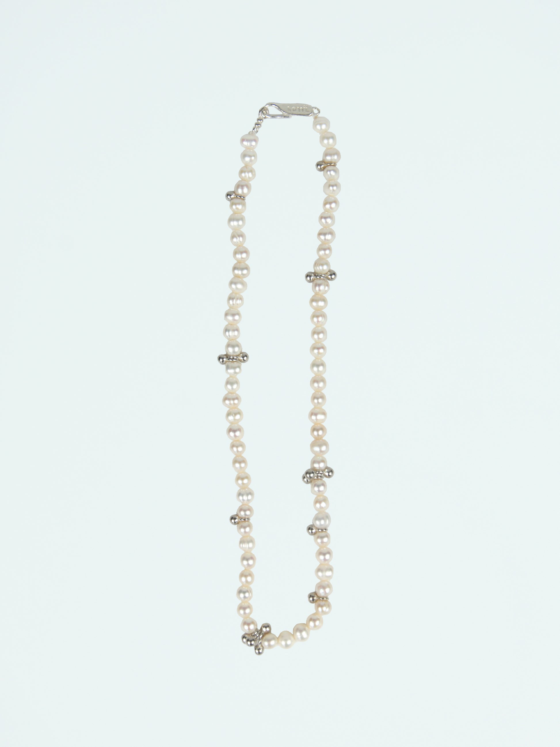 Dew Pearl Silver Necklace