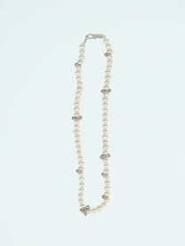 Dew Pearl Silver Necklace