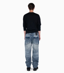 STRAIGHT BLUE JEANS