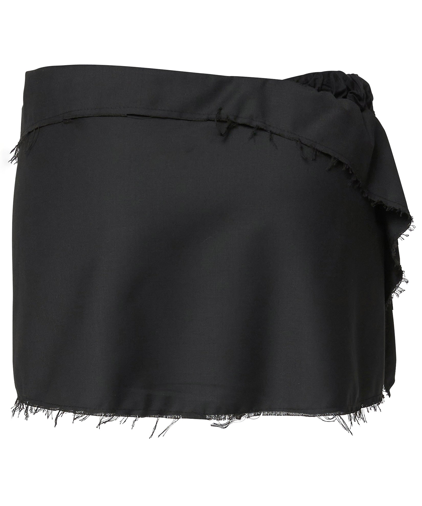 Asymmetrical Layered Mini Skirt