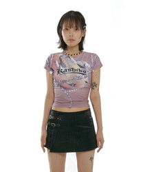 Pink Heart Tee