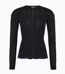 Touch Black Cardigan