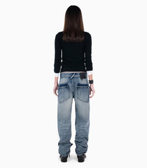 STRAIGHT BLUE JEANS