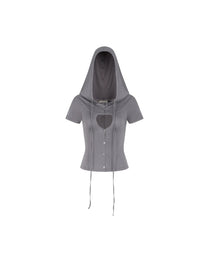 Hooded Cut Top