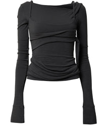 Layered Bustier Long Sleeve