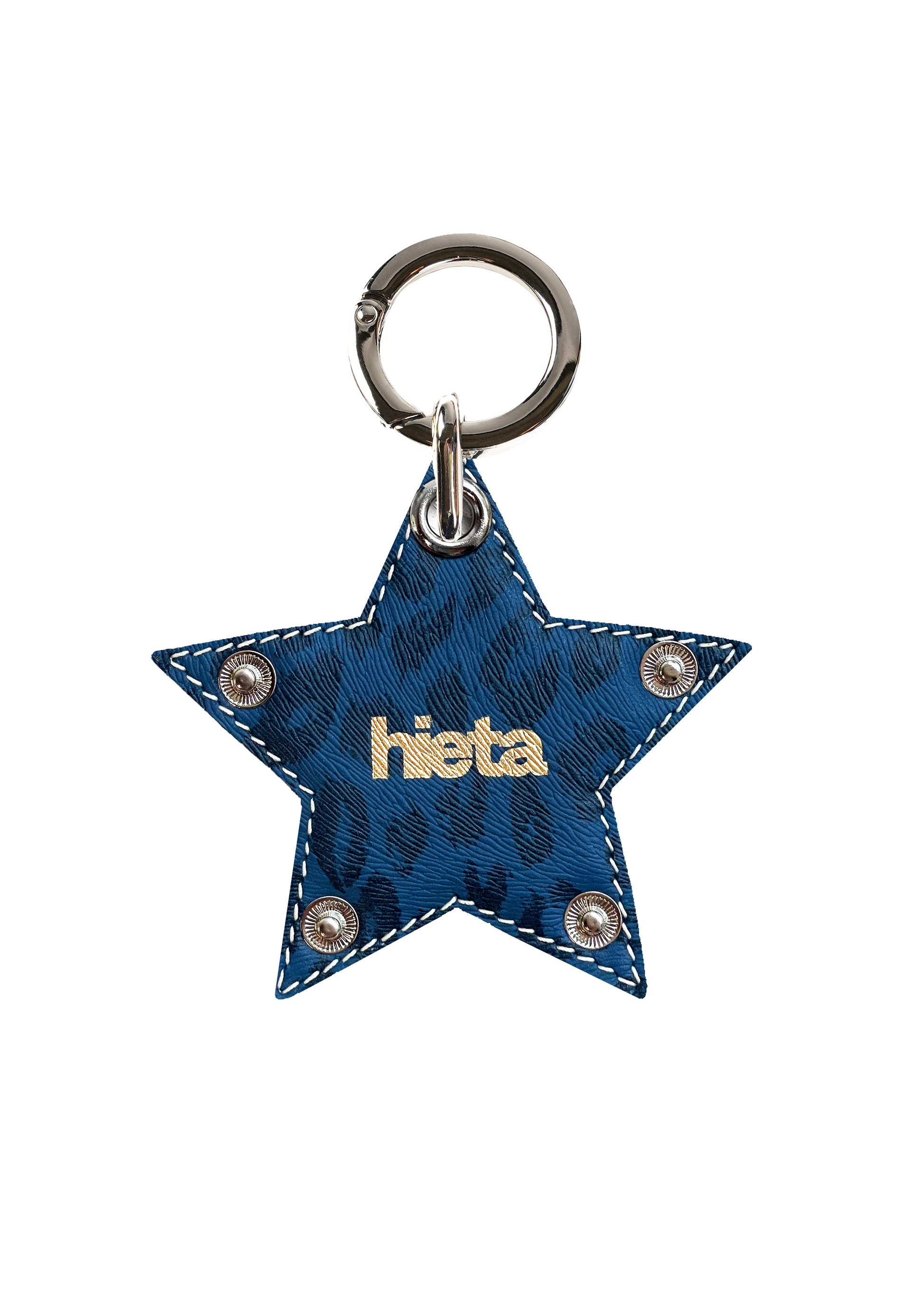 Tanny Keyring (Blue Leopard)