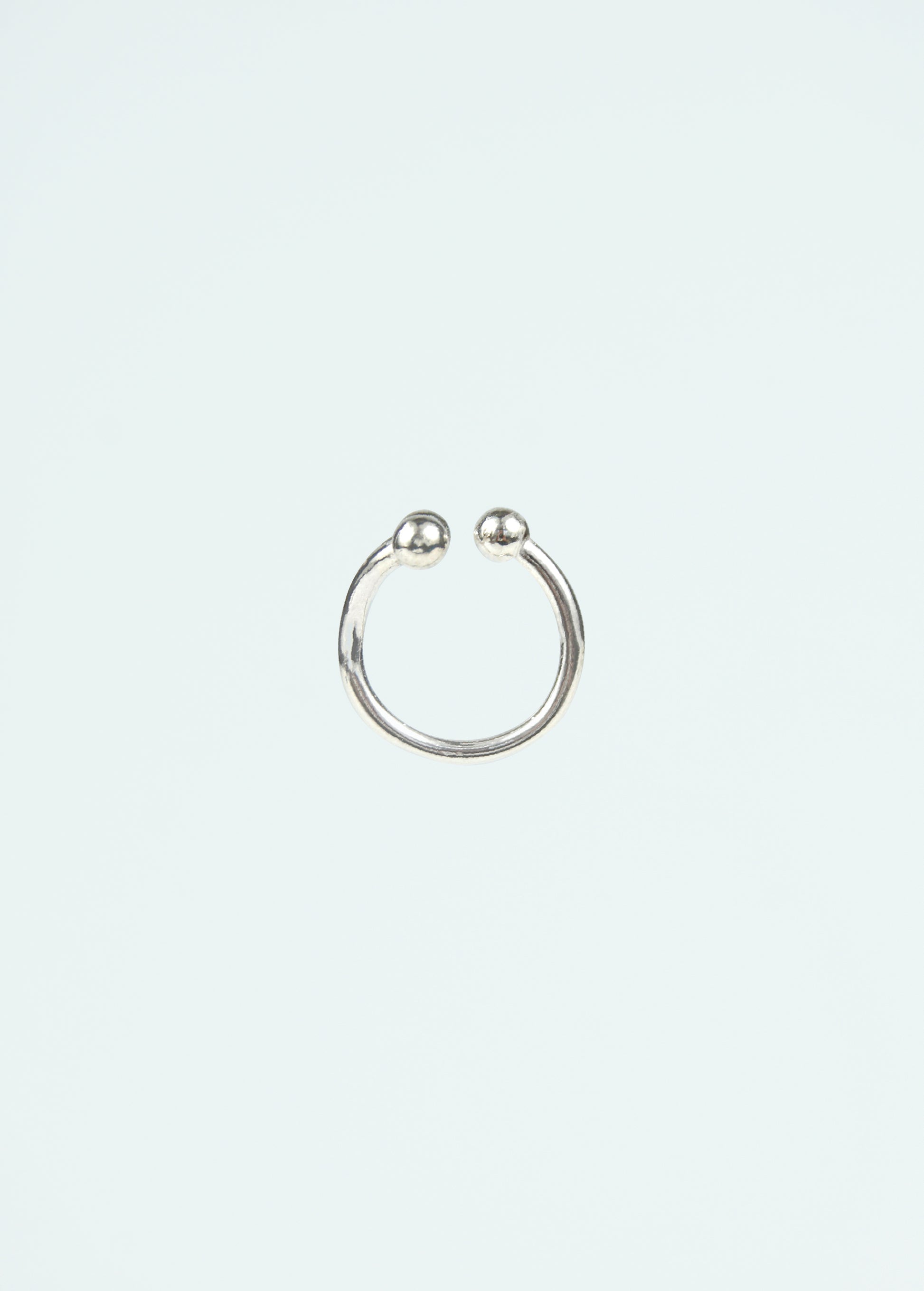 Frog Silver Toe Ring