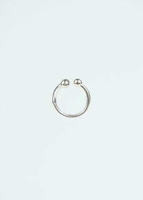Frog Silver Toe Ring