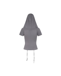 Hooded Cut Top