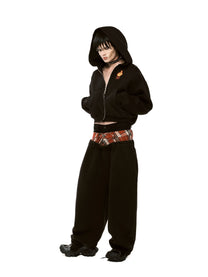 Clyde Triple Waisted Jogger (Black)