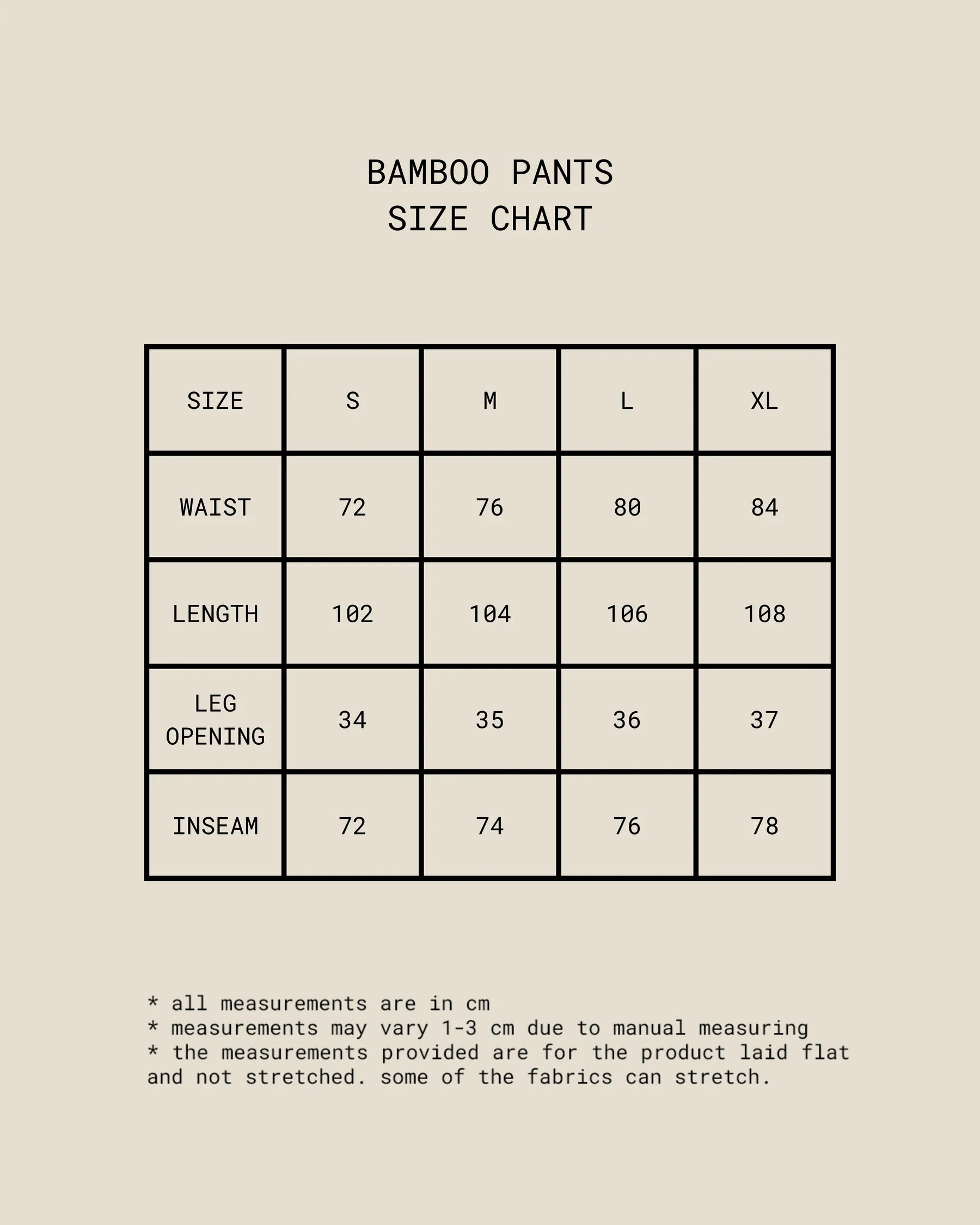 Bamboo Pants (Light Green)