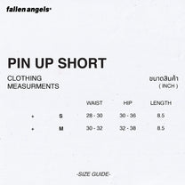 PIN UP SHORT WHITE