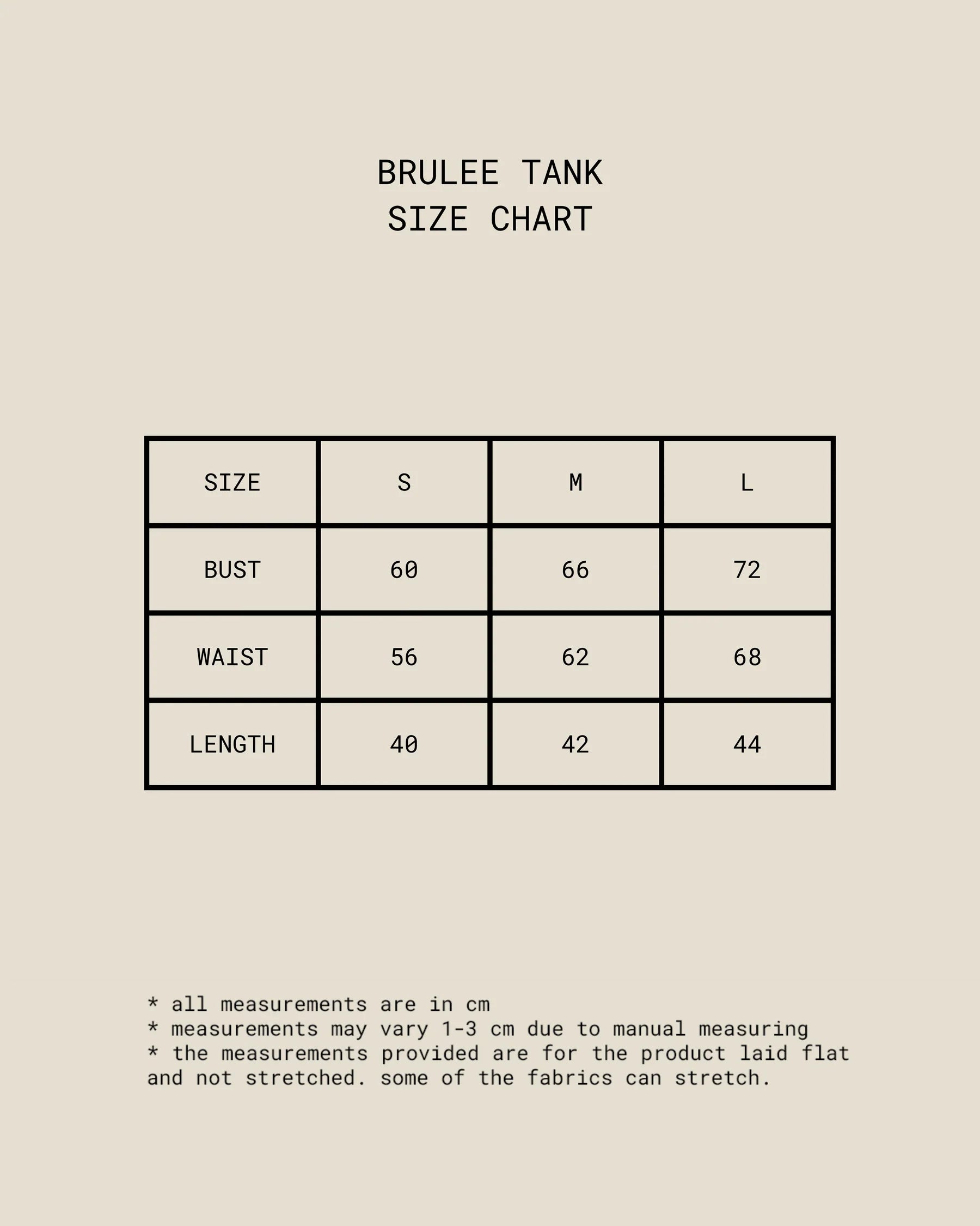 Brulee Tank (Brown)