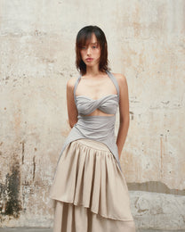 Twisted Top (Lilac Gray)