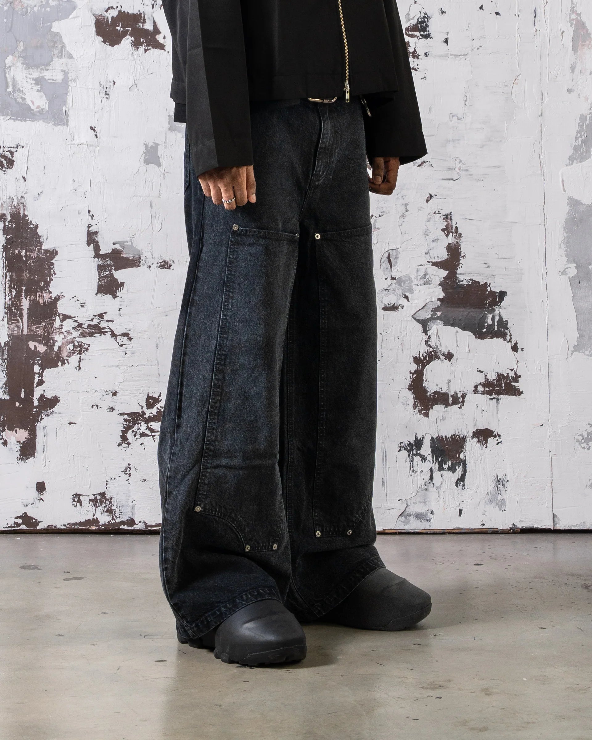 Calf Denim (Black)