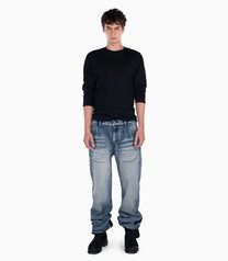 STRAIGHT BLUE JEANS