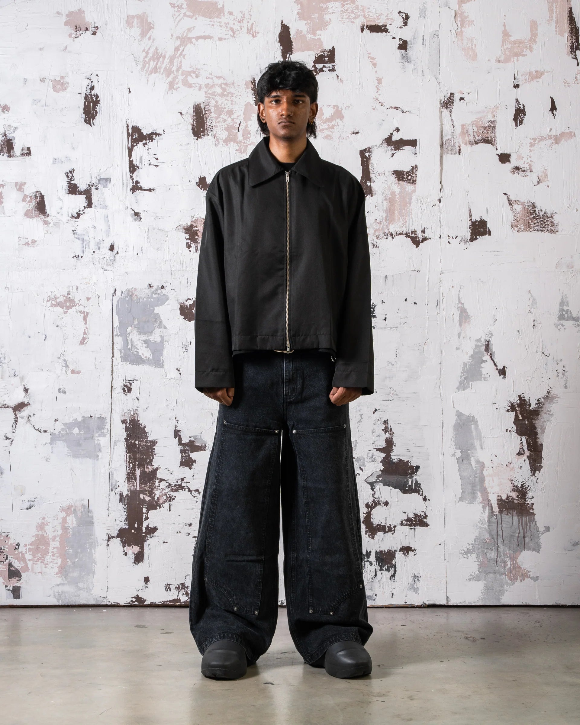 Calf Denim (Black)